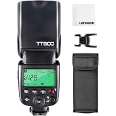 Godox TT600 Flash Speedlite GN60 Avec Système X Intégré - Compatible Canon Nikon Fujifilm Pentax Olympus Panasonic