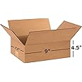 Box Brother 3 Ply Brown Corrugated Box Packing Box Size: Length 9 Inch Width 7.5 Inch Height 4.5 Inch 3Ply Corrugated Packing Box Pack Of 40