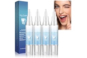 AURAANGE 4PCS Teeth Brightening Pen, Mullein Gum Repair Gel, Teeth Repair Gel, Deeply Cleaning & Revitalizes Gums, Instant Whitening Essence, Dental Cleaning Support