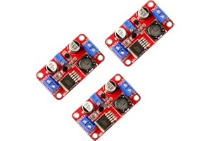 LAOMAO DC-DC Boost Converter DC 3V-35V a 5V-40V Voltaje de salida ajustable Boost Converter Módulos adaptadores de corriente (3 pack)
