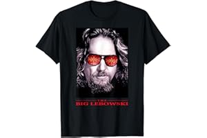 The Big Lebowski The Dude Rug Sun Glasses Poster T-Shirt