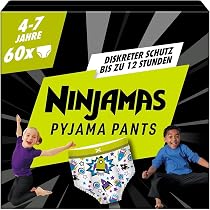 Pampers Ninjamas Nachthöschen, Höschenwindeln MONATSBOX, für Jungs ...