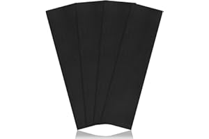 HEMIKS 4pcs Headbands For Women's Hair, 5cm Elastic Headband Soft Breathable Hair Bands for Women Girls for Sports Makeup Yoga Running