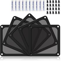 Filtres à Poussière Pour PC - 2 Pièces 120x240 Mm - Cadre Magnétique En PVC - Pour Ventilateurs Et Alimentation