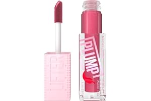 Maybelline New York, Lucidalabbra Rimpolpante, Arricchito Con Peperoncino e Maxi-Lip, Lifter Plump, Tonalità: 002 Mauve Bite