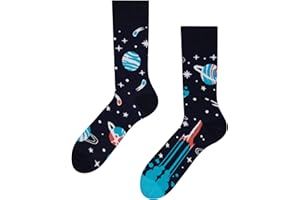 Dedoles Calzini Unisex Donna Uomo & Bambini Calze Cotone con tanti Design divertenti Calcio Bicicletta Piante Cavalli Regalo sinistra destra diversi