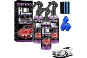 YIOKII High Protection Car Spray Newbeeoo 3 in 1 Car Coating Spray Car Coating Spray Car Scratch Repair Spray, Car Ceramic Coating Agent, Nano Spray for Cars