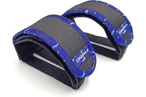 ONIPAX 1 Pair Bike Pedal Strap Toe Clips Straps Tape