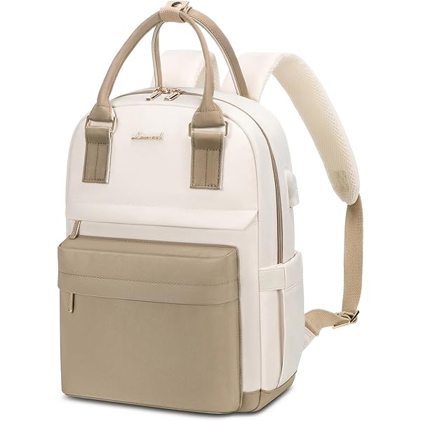 LOVEVOOK Wanderrucksack Damen - Wasserdichter Laptop Rucksack 15,6 Zoll