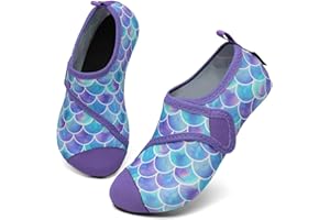 SAGUARO Kinder Badeschuhe Schnell Trocknend Atmungsaktiv Wasserschuhe Leicht Weich Barfußschuhe-Touch X, Gr. 20-37