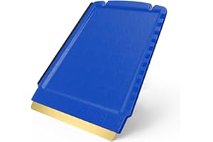 Skrobaczka do Szyb Samochodowych - Murska - szybko & prosto - 4 w 1 Skrobaczka mosiężna do lodu - Premium HIPS - Ostrze z mosiądzu - Gumowa uszczelka - praktyczny Skrobak z Finlandii (Kolor losowy)