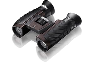 STEINER Binocolo Safari UltraSharp 10x26 - qualità del marchio tedesco, 10 anni di garanzia, vincitore del test, per adulti e bambini, compatto e leggero, robusto, ideale per escursioni o viaggi