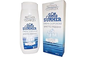 Retinol Complex Hllo Summer Crema Doposole"EFFETTO FREDDO" | 300ml Con Mentolo Olio di cocco Aloe Vera