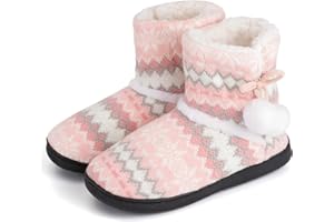 AONEGOLD Damskie męskie kapcie pluszowe wyściełane kapcie zimowe ciepłe kapcie domowe wygodne puszyste dzianinowe antypoślizgowe kapcie