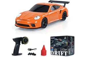 wheelfun 1/43 Ferngesteuertes Mini Drift Auto Rennwagen Spielzeug Funk Lichter Verkehr Sicherheit Kegel RTR