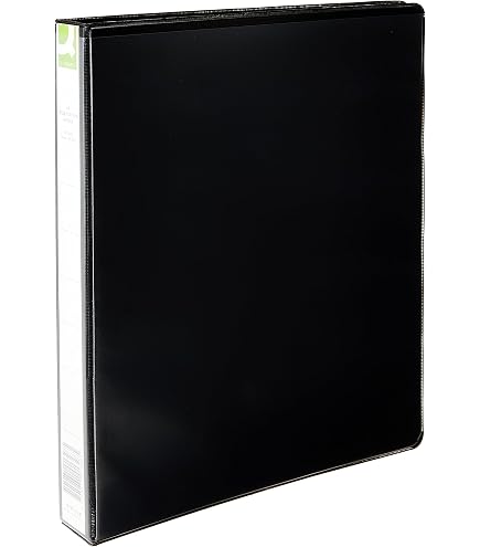 Eco-eco Recycled A4 4-Ring Binder – 65% Recycled With 12 Pockets, 22mm Spine, Pack Of 4