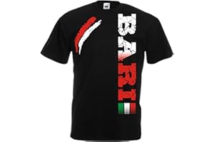 Vestipassioni t-Shirt Bari Maglietta Ultras Tifosi Anche per Bambini