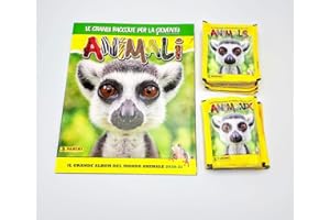 GS1 Animali animaux Album Vuoto + 50 bustine Figurine Panini 2020