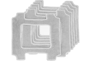 Lifenaxx ersättningsservetter (6 delar) för LX-047 fönsterputsrobot – original rengöringsdynor i mikrofiber med hög smutsabsorption, hållbar och exakt passform