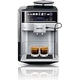 Siemens Kaffeevollautomat EQ6 plus s300, Milchsystem, 11 Getränke, automatische Reinigung des Milchsystems, Keramikmahlwerk, 