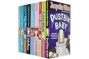 Jacqueline Wilson 9 Books Collection Set (Clean Break, Dustbin Baby, Bad girls, My Sister Jodie, Secrets, Lola Rose, Lily Alone, The Diamond Girls, Midnight)