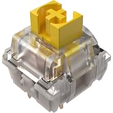 Razer Mechanical Switches Package &mdash; Yellow Touch Switch (3rd generation, transparent switch housing with LED lens, up to 100 million