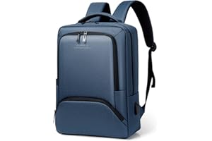 FANDARE Męski plecak na laptopa o przekątnej ekranu 15,6", wodoszczelny, plecak szkolny z przyłączem USB do ładowania, plecak do pracy, podróży, tornistra, plecak dzienny