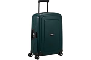 Samsonite S'Cure - Spinner S, Equipaje de Mano, 55 cm, 34 L, Verde (Dark Teal)