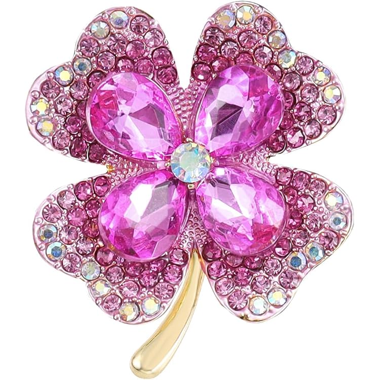 Broche Fantaisie Vintage En Forme De Fleur - Occasion En Bon État Général (Quelques Traces D'Usure)