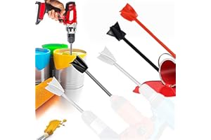 YEEMEEN Mélangeur Peinture Plastique, 5Pcs Mélangeur de Résine époxy, Réutilisable Mélangeur Époxy pour Mélanger des Résines, des Peintures, des émaux Céramiques, des Colorants