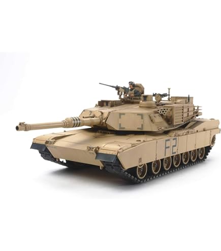 Supdex 1/24 RC Battle Tank Set, Remote Control USA M1A2 and Ger