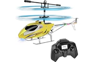 Aolso Radiostyrd helikopter för inomhus, radiostyrd helikopter, leksak radiostyrd helikopter för barn, minihelikopterljus, present till barn och nybörjare