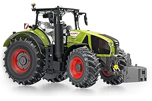 WIKING 077863 Modelo de tractor Claas Axion 950, 1:32, Metal/plástico, A partir de 14 años, Numerosas funciones, Con contrapeso delantero, Apertura de capó