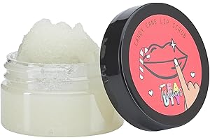 Mallows Beauty Candy Cane Lip Scrub Nourishing Lip Scrub with Sugar and Oils for Soft and Smooth Lips