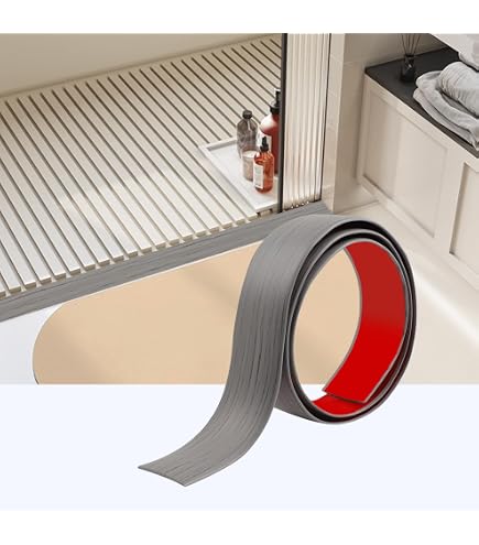Strisce Transizione Strisce Di Transizione Per Pavimenti - Autoadesive In PVC | 100x4 Cm | Venatura Legno Teak | Per Porte E Bordi Profilo Di Transizione Pavimento - 7