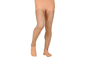 W WIDMANN MILANO Party Fashion - Haarige Strumpfhose, für Männer, 60 DEN, Karneval, Halloween