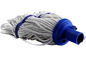 Contico CNT00707 200 g Mop Head Screws on Handle, Pack of 1, Blue