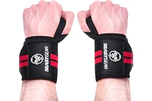 Beast Gear Sangle de maintien standard pour poignet Pour l'haltérophilie