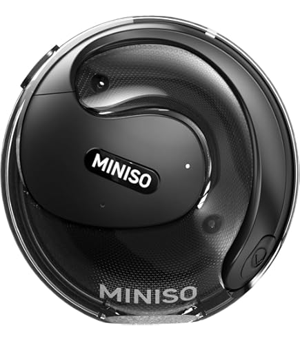 MINISO ワイヤレスイヤフォン MS203 MINISO MS203 AI Translation Ear Buds Real Time, Translator