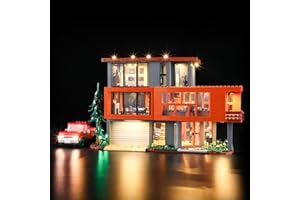 LIGHTAILING Zestaw świateł dla Lego-21354 Zmierzch: dom Cullenów - Model z klocków - Nie pojawia się na modelu