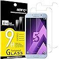 NEW'C 2 Pezzi, Vetro Temperato Compatibile con Samsung Galaxy A5 2017 (SM-A520F), Pellicola Prottetiva Anti Graffio, Anti-Imp