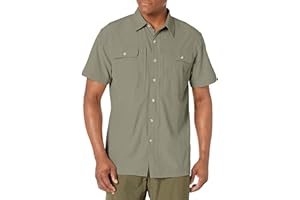 Little Donkey Andy Męska lekka koszulka z krótkim rękawem, szybkoschnąca, rozciągliwa koszula na piesze wycieczki, UPF50