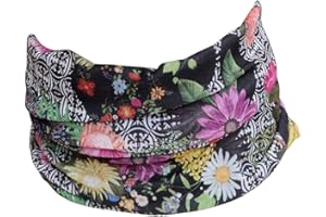 Hilltop Sciarpa da Uomo e Donna Multifunzione, Scaldacollo Tubolare, Pratica Forma a Tubo Utilizzabile come Bandana, Lati Cuciti