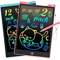 Pizarra Mágica LCD 8.5'' Con Forma De Dinosaurio – Tableta De Escritura A Color, Borrable Y Reutilizable Para Niños De 2 A 8 Años