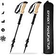 Effekt Manufaktur - Premium Wanderstöcke Carbon Damen & Herren mit Echt ...