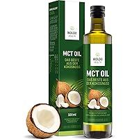 MCT-Öl aus 100% Kokosöl Extrakt geschmacksneutral - 500ml inkl. Ausgießer