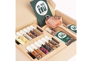 DO YOUR GIN DO YOUR RUM | Rum Baukasten | Rum zum Selbermachen mit 12 Zutaten, Flaschen & Rezepten | Geschenk für Rum-Liebhaber | DIY Geschenkset für Sie & Ihn | Tolles Geschenk für Vatertag, Geburtstag, Hochzeit