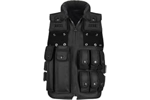 HUNTVP Chaleco Táctico Militar al Aire Libre Ajustable para Caza Airsoft Paintball CS Excursión Senderismo