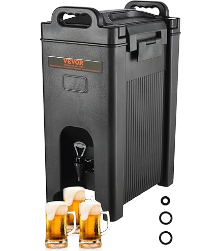 12L Hot Beverage Dispenser Stainless-Steel Coffee Urn & Hot Electric Machine EBa