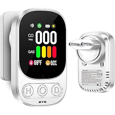 Rilevatore Di Ossigeno Portatile Jadeshay | Monitor O2 0-25% Vol | Con Allarme E Display LCD